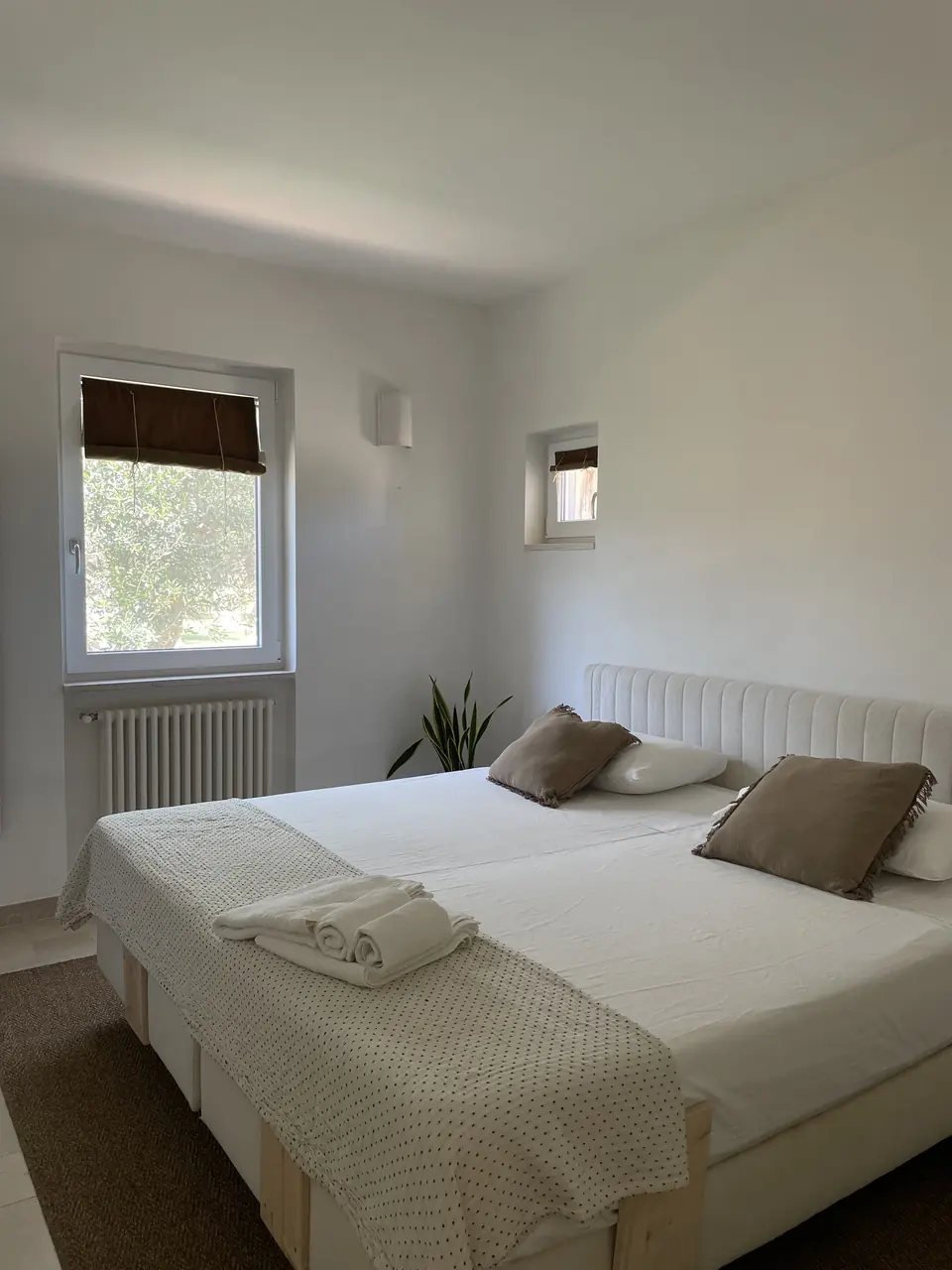 Master bedroom with king-size bed